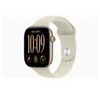 Image de Apple Watch Series 12 (GPS + Cellular) - aluminium dore clair - montre intelligente avec bande sport - sable - 64 Go