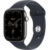 Image de APPLE Watch Series 12 GPS + Cellular - 46mm - Boîtier Natural Titanium - Bracelet Navy Blue Sport Band - S/M