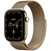 Image de Apple Watch Series 12 GPS + Cellular 46 mm Titane Or brillant Bracelet Milanais Or brillant S/M