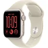 Image de Apple Watch SE 3 GPS + Cellular 40 mm Aluminium Lumière Stellaire Bracelet Sport Sable M/L