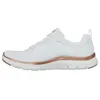 Image de Chaussures de Running Femme - SKECHERS - Flex Appeal 4.0 - Blanc - Confort Optimal - Fitness