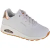 Image de Chaussure Femme - SKECHERS - Uno Shimmer Away - Blanc - Lacets - Talon Plat