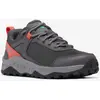 Image de Chaussures Columbia Trailstorm Ascend Waterproof gris fer rouge femme - 40