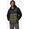 Image de Veste à capuche Columbia Buck Butte II Insulated vert kaki noir - L