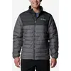 Image de Veste Columbia Powder Lite II gris foncé noir - M