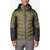 Image de Veste à capuche Columbia Labyrinth Loop II vert olive - XL