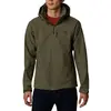 Image de Veste à capuche Columbia Cascade Ridge III Softshell vert olive - S