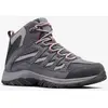 Image de Chaussures Columbia Crestwood Mid Waterproof gris fumée femme - 40