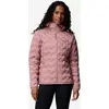 Image de Veste à capuche Columbia Delta Ridge II Down rose clair femme - XS