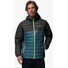 Image de Veste à capuche Columbia Powder Lite II bleu sarcelle - M