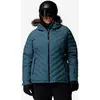 Image de Veste à capuche Columbia Bird Mountain III Insulated bleu intense femme - S