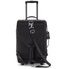 Image de kipling Sac de voyage noir brun foncé pour femme et homme - Teagan Us Small wheeled luggage S Black Noir 185647