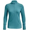 Image de Maillot 1/2 zip femme Under Armour Qualifier Run 2.0 Bleu 1365632-433