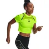 Image de Crop Top - UNDER ARMOUR - UA Run Anywhere - Manches courtes - Ajusté - Femme