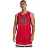 Image de T-shirt UNDER ARMOUR Baseline Reversible Jsy Rouge - Homme/Adulte