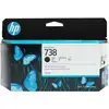 Image de Hp Cartouche D’encre Designjet 738, Noir, 130 Ml