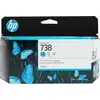 Image de Hp Cartouche D’encre Designjet 738, Cyan, 130 Ml