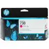 Image de Hp Cartouche D’encre Designjet 738, Magenta, 130 Ml
