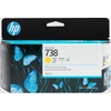 Image de Hp Cartouche D’encre Designjet 738, Jaune, 130 Ml