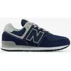Image de Chaussures New Balance 574 Core bleu marine blanc gris junior - 38