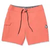 Image de Boardshort Volcom Lido Solid Mod 18 Cranberry Homme