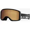 Image de Masque Giro Sagen blanc pur noir avec lentille miroir Amber Gold