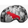Image de Casque Bell Lil Ripper gris noir rouge enfant