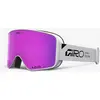 Image de Masque Giro Method Stacked blanc avec lentille VIVID Pink