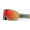 Image de Masque Giro Ringo Stacked gris avec lentille VIVID Ember
