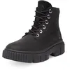 Image de Boots Timberland Greyfield en cuir noir pour homme - A5RNG - lacets et semelle adhérente ultra-légère