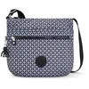 Image de kipling Sac à épaule bandoulière noir blanc pour femme - Basic Print Arto Shoulderbag Blackish Tile 223627