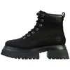 Image de Bottines Femme - Timberland - Sky 6 In Lace up Noir - Cuir - Lacets ronds - Confort exceptionnel