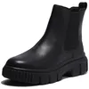 Image de Bottes Chelsea Timberland Greyfield pour Femme en Cuir Noir - A élastique - Talon Plat 2cm