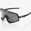 Image de Lunettes de soleil 100% Glendale noires - Parfaites pour la course et les activités en plein air avec protection UV