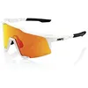 Image de Lunettes de soleil - 100% - SPEEDCRAFT - Soft Tact Off White - Verre HiPER Red Multilayer - Sport Mixte