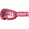 Image de Masque cross 100 % Strata 2 rose â écran clair