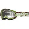 Image de Masque cross 100 % Strata 2 War Camo â écran clair