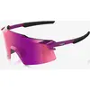 Image de Lunettes 100% Aerocraft Gloss Purple Chrome avec lentille Purple Multilayer Mirror
