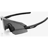 Image de Lunettes 100% Slendale XS Noir Mat avec lentille Smoke pour enfant