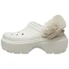Image de Sabots à Enfiler Crocs Stomp Lined Clog - Beige