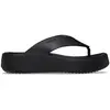 Image de Tongs Crocs Getaway Platform Flip noir pur femme - 41-42