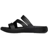 Image de Sandales à Enfiler Crocs Getaway Strappy - Noir