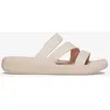Image de Claquettes Crocs Getaway Strappy beige femme - 38-39
