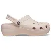 Image de Crocs Classic Platform marron beige femme - 41-42