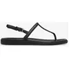 Image de Tongs Crocs Miami Thong noir femme - 36-37