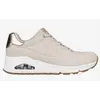 Image de Chaussures Skechers Uno Shimmer Away beige doré femme - 37