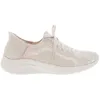 Image de Baskets basses textile semi-compensées Skechers beige - SKECHERS - Femme - Blanc - Textile - Adulte - Compensé