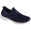 Image de Chaussures Femme SKECHERS GO Walk 6 Fabulous View en Canvas Noir
