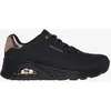 Image de Chaussures Skechers Uno Shimmer Away noir cuivre femme - 41