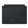 Image de Microsoft Clavier Signature pour Surface Pro - clavier - avec accelerometre, trackpad, plateau de rangement et de chargement du Surface Slim Pen 2 - QWERTY - R.-U. - noir Peripherique d'entree